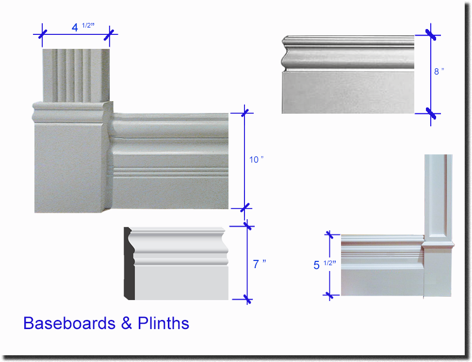 Baseboards & Plinths